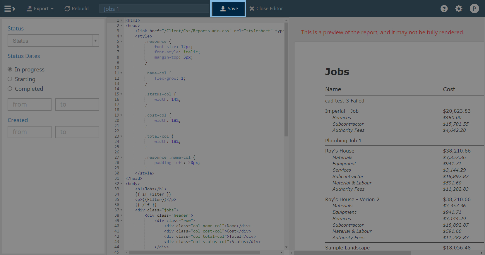 Reports Module - Report Designer 4
